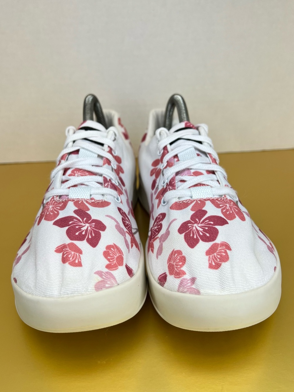 Nobull Canvas Trainer Low Cherry Blossom Sneakers WMNS 8.5 Very Clean NO INSOLES - Picture 4 of 15